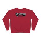 A red sweatshirt with the word " city of champions ".